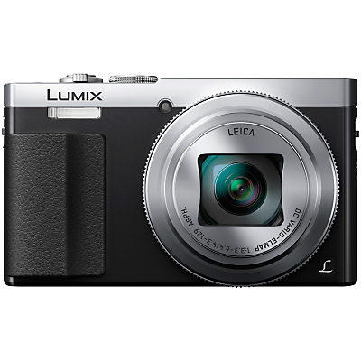Panasonic LUMIX DMC-TZ70 Digital Camera HD 1080p, 12.1MP, 30x Optical Zoom, NFC, Wi-Fi, Manual Control Ring, EVF, 3 LCD Screen Silver Panasonic LUMIX DMC-TZ70 Digital Camera HD 1080p, 12.1MP, 30x Optical Zoom, NFC, Wi-Fi, Manual Control Ring, EVF, 3 LCD Screen Silver